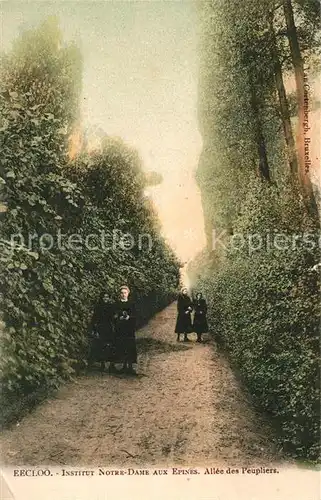 AK / Ansichtskarte Eecloo Institut Norte Dame aux Epines Allee Eecloo
