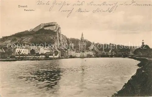 AK / Ansichtskarte Dinant_Wallonie Partie am Wasser Dinant Wallonie