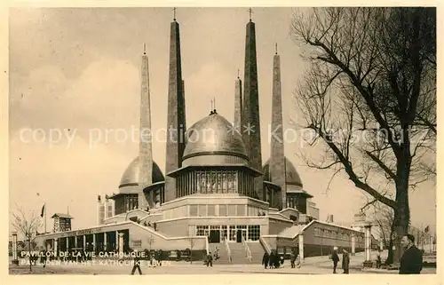 AK / Ansichtskarte Bruxelles_Bruessel Pavillon de la Vie Catholique Bruxelles_Bruessel