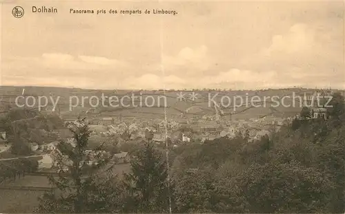 AK / Ansichtskarte Dolhain_Limbourg Panorama pris des remparts de Limbourg Dolhain Limbourg