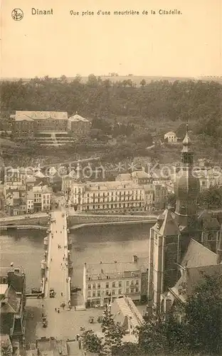 AK / Ansichtskarte Dinant_Wallonie Brueckenpartie Dinant Wallonie