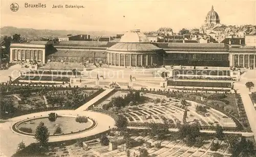 AK / Ansichtskarte Bruxelles_Bruessel Jardin Botanique Fliegeraufnahme Bruxelles_Bruessel