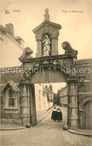 AK / Ansichtskarte Lierre Porte du Beguinage Lierre