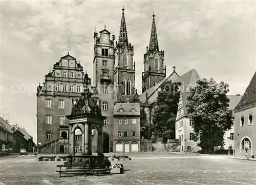 AK / Ansichtskarte Oschatz Platz der Deutsch Sowjetischen Freundschaft Oschatz