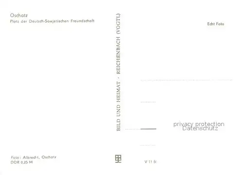 AK / Ansichtskarte Oschatz Platz der Deutsch Sowjetischen Freundschaft Oschatz