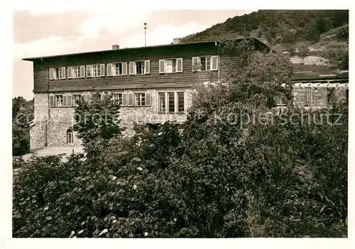 AK / Ansichtskarte Zwingenberg_Bergstrasse Jugendherberge Zwingenberg_Bergstrasse