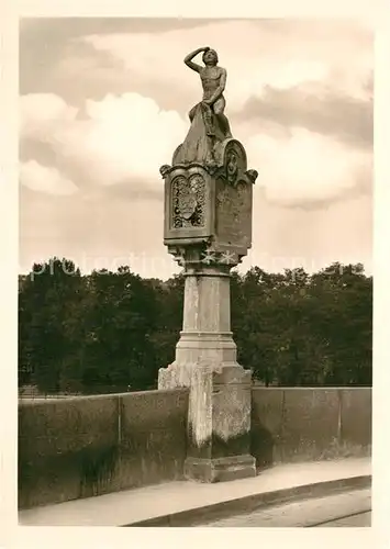 AK / Ansichtskarte Regensburg Brueckenmaennchen Regensburg