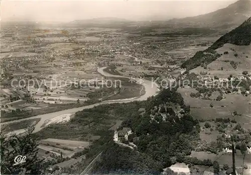 AK / Ansichtskarte Annemasse_Geneve Panorama Chateau de Monnetier Le Saleve Savoyer Voralpen Annemasse Geneve