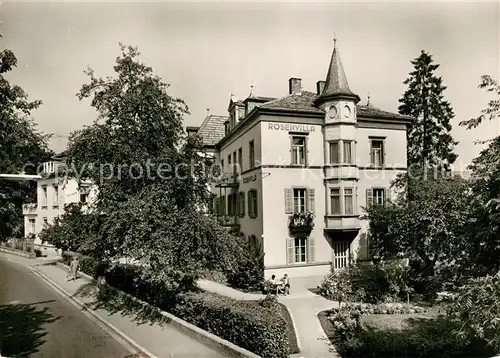 AK / Ansichtskarte Bad_Kissingen Sanatorium Dr Werlich Barie KG Rosenvilla Bad_Kissingen