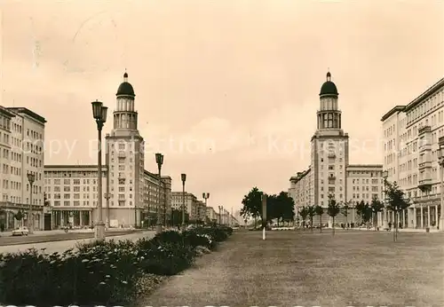 AK / Ansichtskarte Berlin Frankfurter Tor Hauptstadt der DDR Berlin
