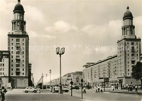 AK / Ansichtskarte Berlin Frankfurter Tor Hauptstadt der DDR Berlin