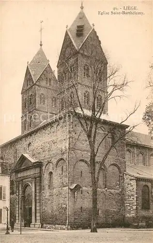 AK / Ansichtskarte Liege_Luettich Eglise Saint Barthelemy Liege Luettich