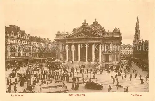AK / Ansichtskarte Bruxelles_Bruessel La Bouse Bruxelles_Bruessel