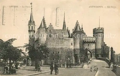 AK / Ansichtskarte Anvers_Antwerpen Het Steen Anvers Antwerpen