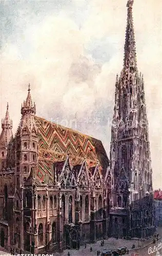 AK / Ansichtskarte Verlag_Tucks_Oilette_Nr. 646 Wien Stefansdom  