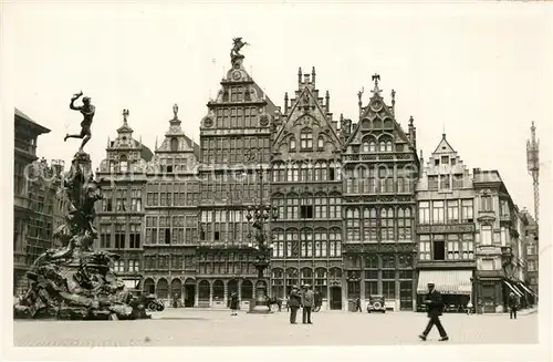 AK / Ansichtskarte Anvers_Antwerpen Maison des Corporations Alte Gildenhaeuser Anvers Antwerpen