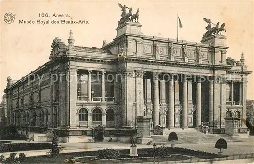 AK / Ansichtskarte Anvers_Antwerpen Musee Royal des Beaux Arts Museum Anvers Antwerpen
