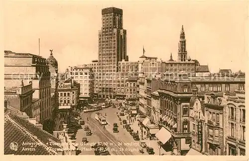 AK / Ansichtskarte Anvers_Antwerpen Torengebouw Anvers Antwerpen