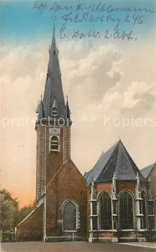 AK / Ansichtskarte Belgien Kirche Belgien