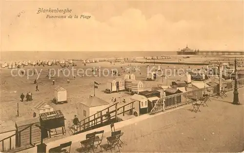 AK / Ansichtskarte Blankenberge Plage Blankenberge