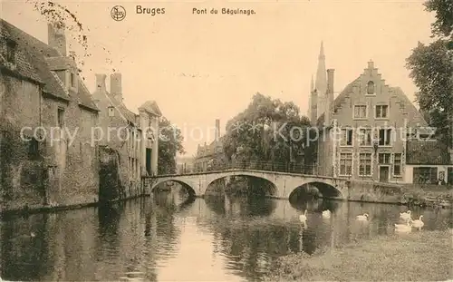AK / Ansichtskarte Bruges_Gironde Pont du Beguinage Bruges Gironde