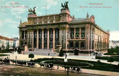 AK / Ansichtskarte Anvers_Antwerpen Museum van Schoone Kunsten Anvers Antwerpen