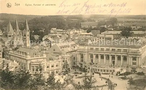 AK / Ansichtskarte Spa_Liege Eglise Kursaal Spa_Liege