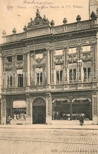 AK / Ansichtskarte Anvers_Antwerpen Ancienne Maison de P.P. Rubens Anvers Antwerpen