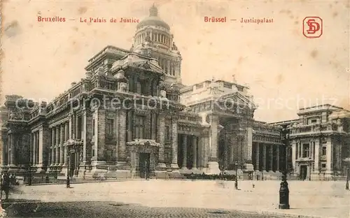 AK / Ansichtskarte Bruxelles_Bruessel Justizpalast Bruxelles_Bruessel