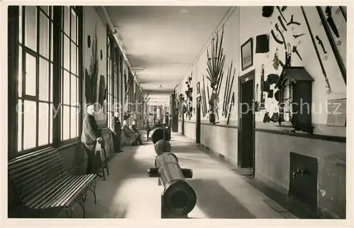 AK / Ansichtskarte Arnhem Bronbeek Museum Benedengang Kanonrenrohr Arnhem