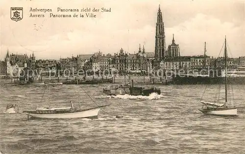 AK / Ansichtskarte Anvers_Antwerpen Partie am Wasser Anvers Antwerpen