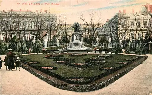 AK / Ansichtskarte Bruxelles_Bruessel Petit Sablon Bruxelles_Bruessel