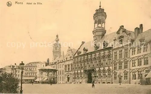 AK / Ansichtskarte Mons_Belgien Hotel de Ville Mons Belgien