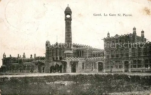 AK / Ansichtskarte Gand_Belgien Gare St. Pierre Gand Belgien
