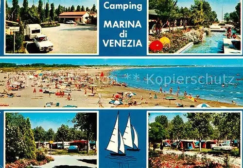 AK / Ansichtskarte Punta_Sabbioni Camping Marina di Venezia Strand Punta Sabbioni