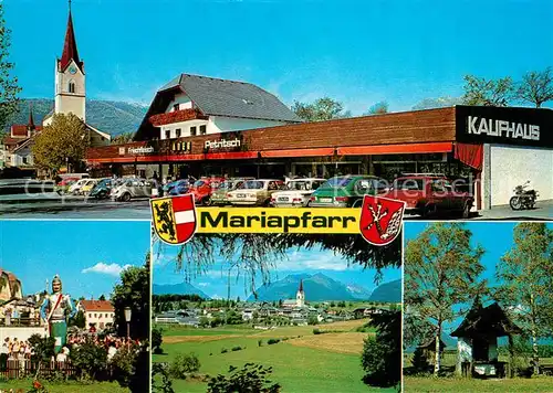 AK / Ansichtskarte Mariapfarr Kaufhaus Petritsch Mariapfarr