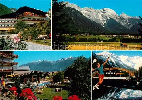 AK / Ansichtskarte Obsteig_Tirol Tyrolhotel sportiv Obsteig_Tirol