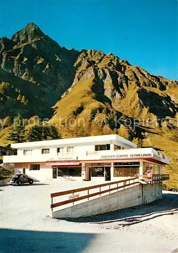 AK / Ansichtskarte Samnaun_Dorf Einkaufs Center Hermelindis Samnaun Dorf