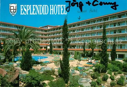 AK / Ansichtskarte Blanes Espendid Hotel Blanes