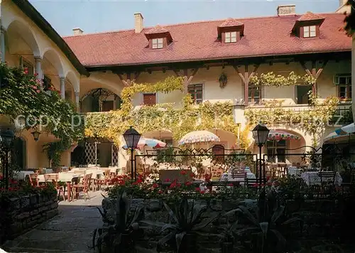 AK / Ansichtskarte Krems_Donau Arkadenhof im Gasthof Zur Alten Post Krems Donau