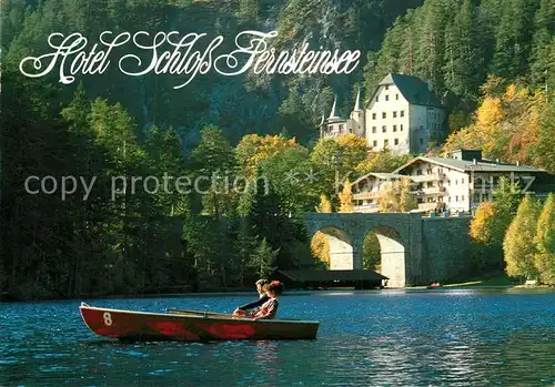 AK / Ansichtskarte Nassereith Hotel Schloss Fernsteinsee Nassereith
