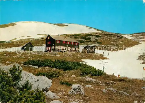 AK / Ansichtskarte Steiermark Graf Meran Haus mit der Hohen Veitsch Steiermark