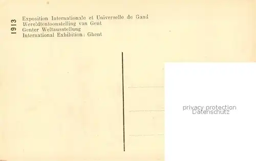 AK / Ansichtskarte Gand_Belgien Exposition Internationale et Universelle Pavillon de la Hollande Weltausstellung Gand Belgien