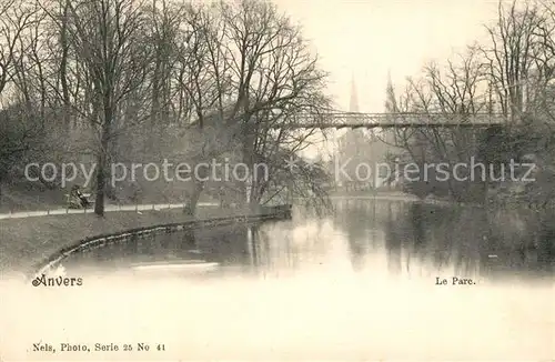 AK / Ansichtskarte Anvers_Antwerpen Le Parc Anvers Antwerpen