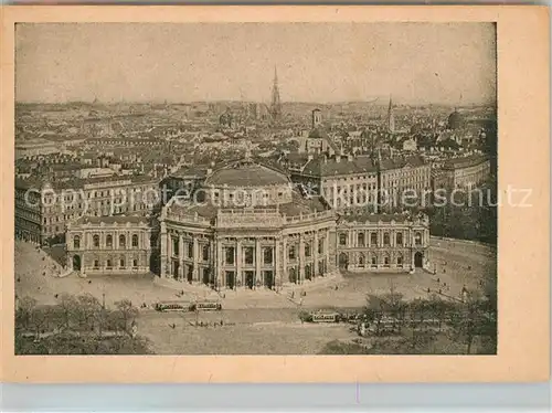 AK / Ansichtskarte Wien Burgtheater Wien