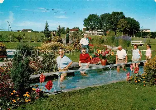 AK / Ansichtskarte Bad_Woerishofen Wassertretanlage an der Hartenthaler Strasse Bad_Woerishofen