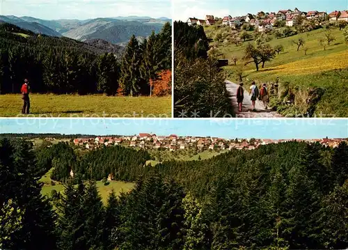 AK / Ansichtskarte Aichhalden_Calw Panorama Ortsansicht Aichhalden Calw