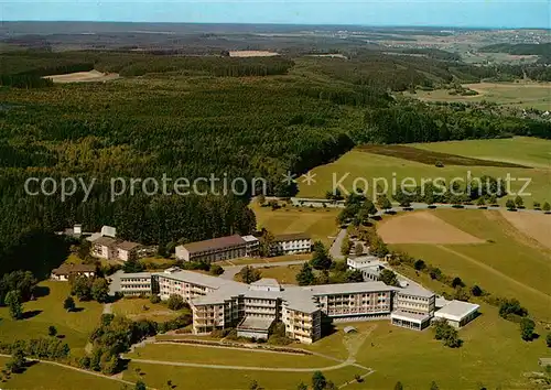 AK / Ansichtskarte Donaueschingen Fliegeraufnahme Reha Klinik Sonnhalde der LVA Baden Donaueschingen