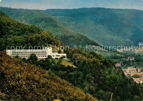 AK / Ansichtskarte Urach_Bad Haus auf der Alb der EG fuer Kur und Erholungshaeuser Urach_Bad