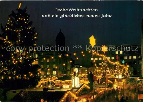 AK / Ansichtskarte Dortmund Weihnachtsmarkt Dortmund